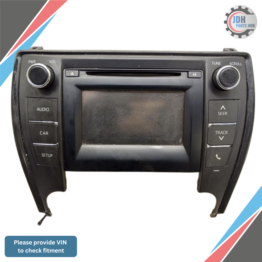 2015 Toyota Camry Radio Receiver Display Screen ID 10803 OEM — view 1