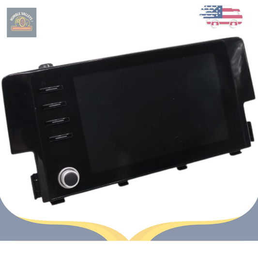 2019–2021 Honda Civic Information GPS TV Radio 7.0 Display Screen OEM — view 1