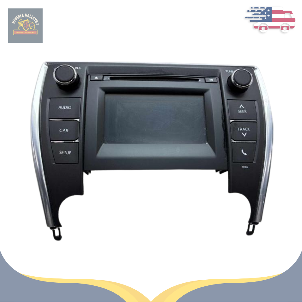 2015 Toyota Camry Radio Touch Screen Display Receiver 100366 OEM 86140 06070 — view 1