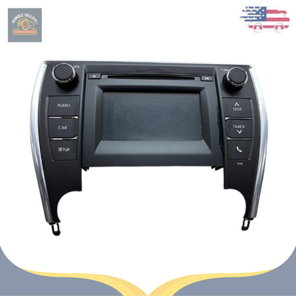 2015 Toyota Camry Radio Touch Screen Display Receiver 100366 OEM 86140 06070 — view 1