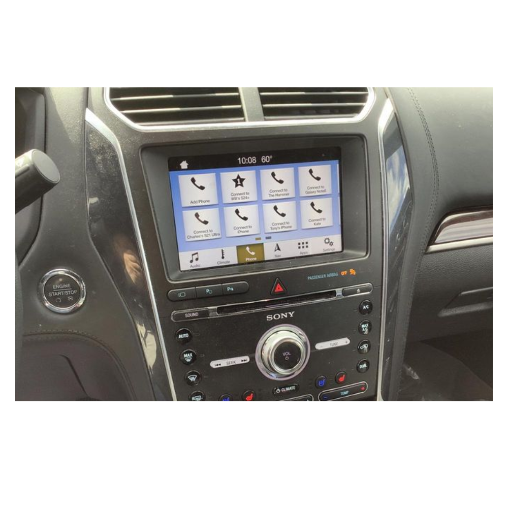 2017–2019 Ford Explorer Navigation Radio Display Screen OEM — view 2