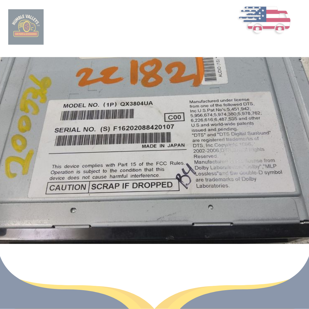 2012 FORD F-150 AM FM Radio Receiver Single Disc Satellite W Navigation OEM — view 2