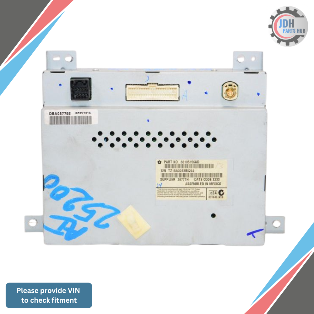 2011–2014 Chrysler 300 Dodge Charger Radio Info Information Display Screen OEM — view 5