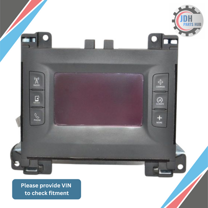 2015 Dodge Challenger AM FM Radio Receiver 5.0 Touch Screen OEM — view 1