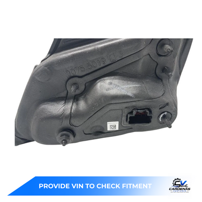 2019–2024 Ford Edge Left Driver Side View Door Mirror White — view 3