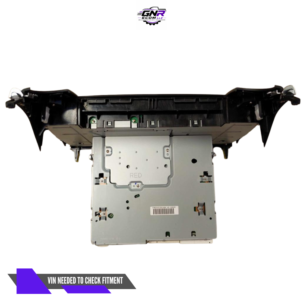 2016–2017 Toyota Camry AM FM CD Radio Player Display Screen Face ID 100614 OEM — view 2