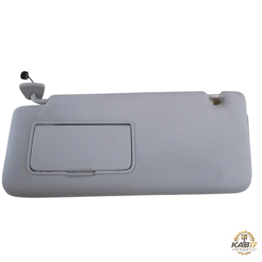 2017–2021 Nissan Armada Left Driver Side Interior Sun Visor Gray OEM — view 1