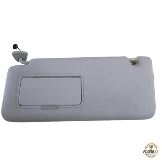 2017–2021 Nissan Armada Left Driver Side Interior Sun Visor Gray OEM — view 1