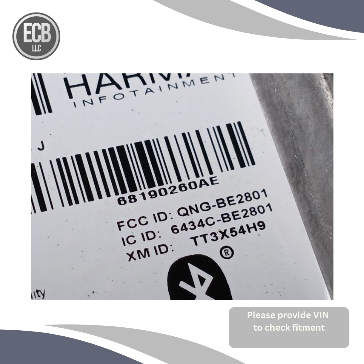 2015 Dodge Charger Navigation Radio 8.4" Display Screen Receiver Uconnect OEM — view 4