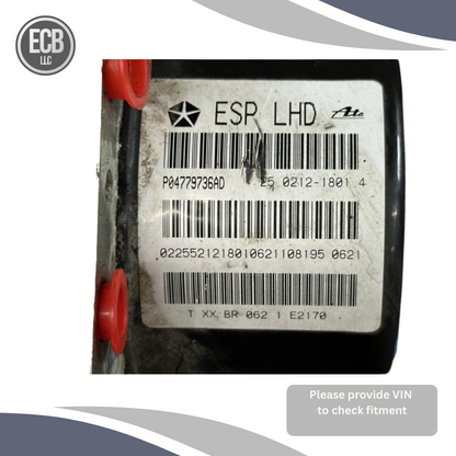 2011–2014 Chrysler 200 ABS Pump Module Assembly OEM — view 4