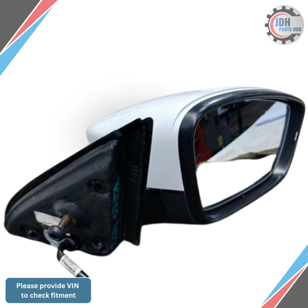 2011–2016 Volkswagen Jetta Right Passenger Side View Door Mirror White OEM — view 1