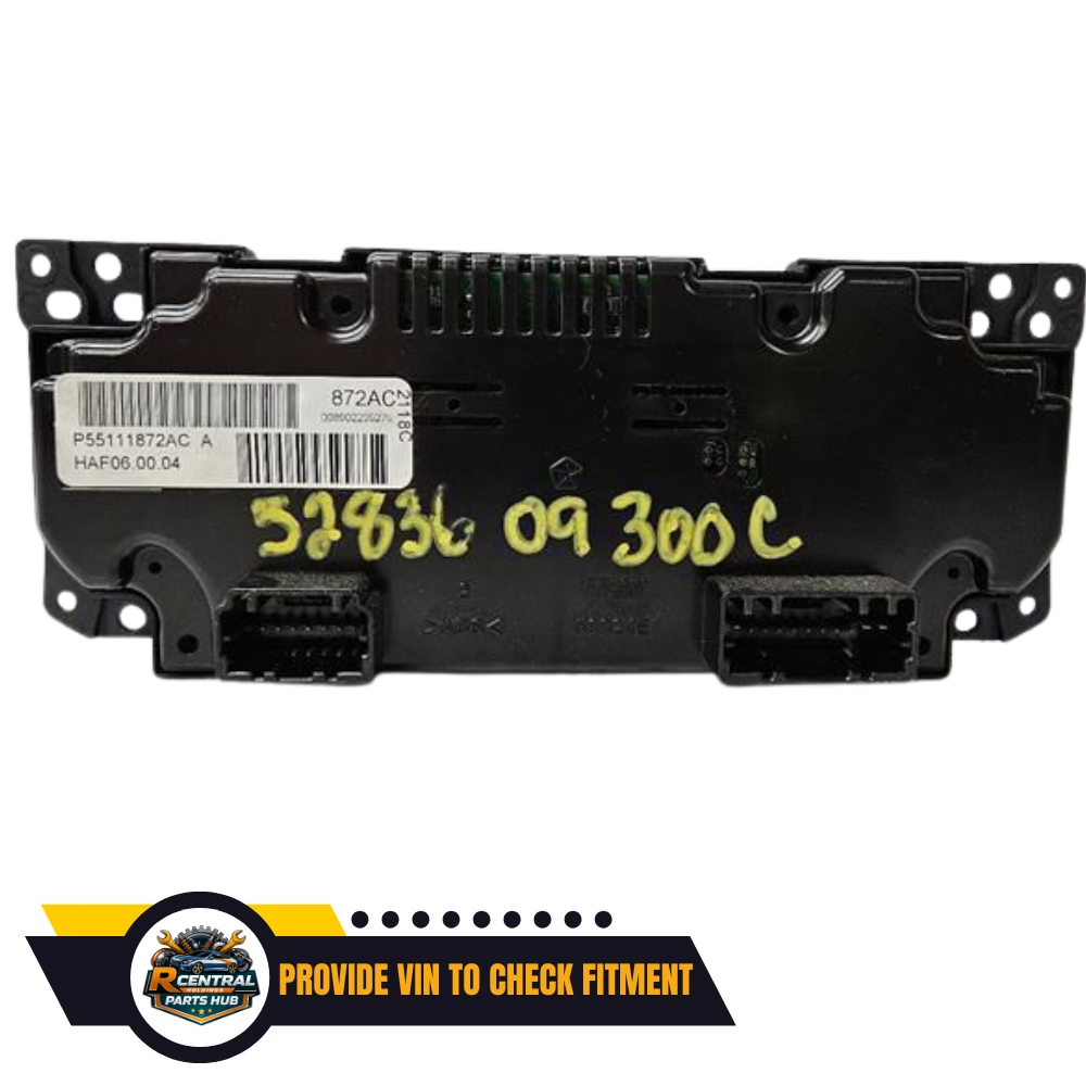 2008–2010 Chrysler 300 Climate AC Heater Temperature Control OEM — view 2