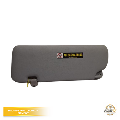 2007–2011 Honda CRV Passenger RH Sun Visor Gray OEM — view 3