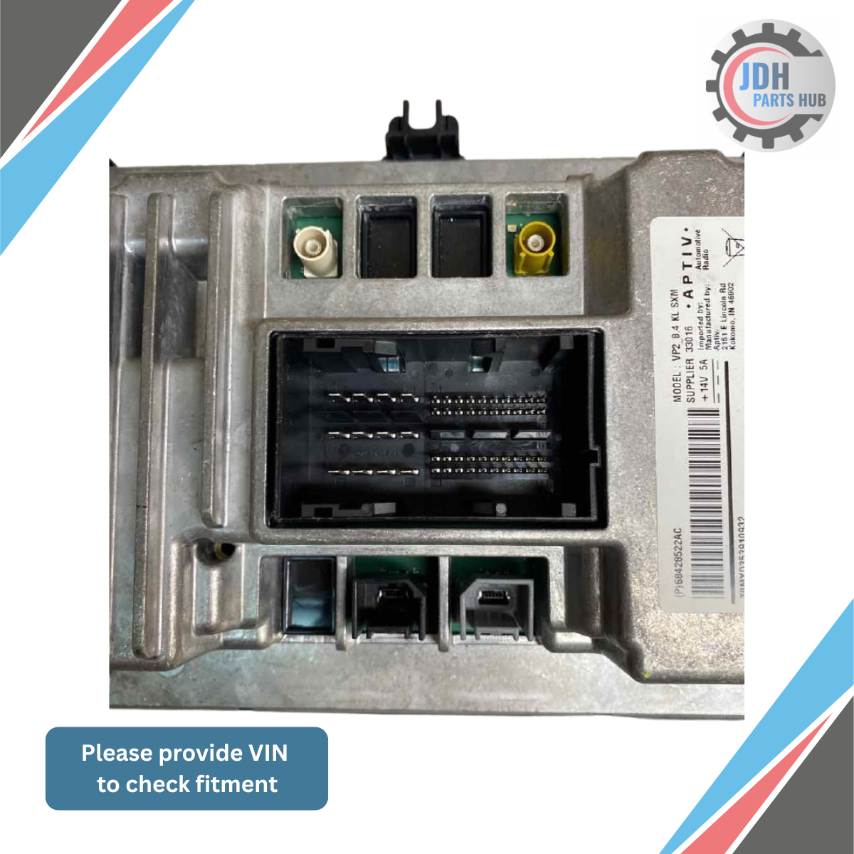 2020 Jeep Cherokee Uconnect Audio Radio Player Display 8.4 Screen OEM — view 3