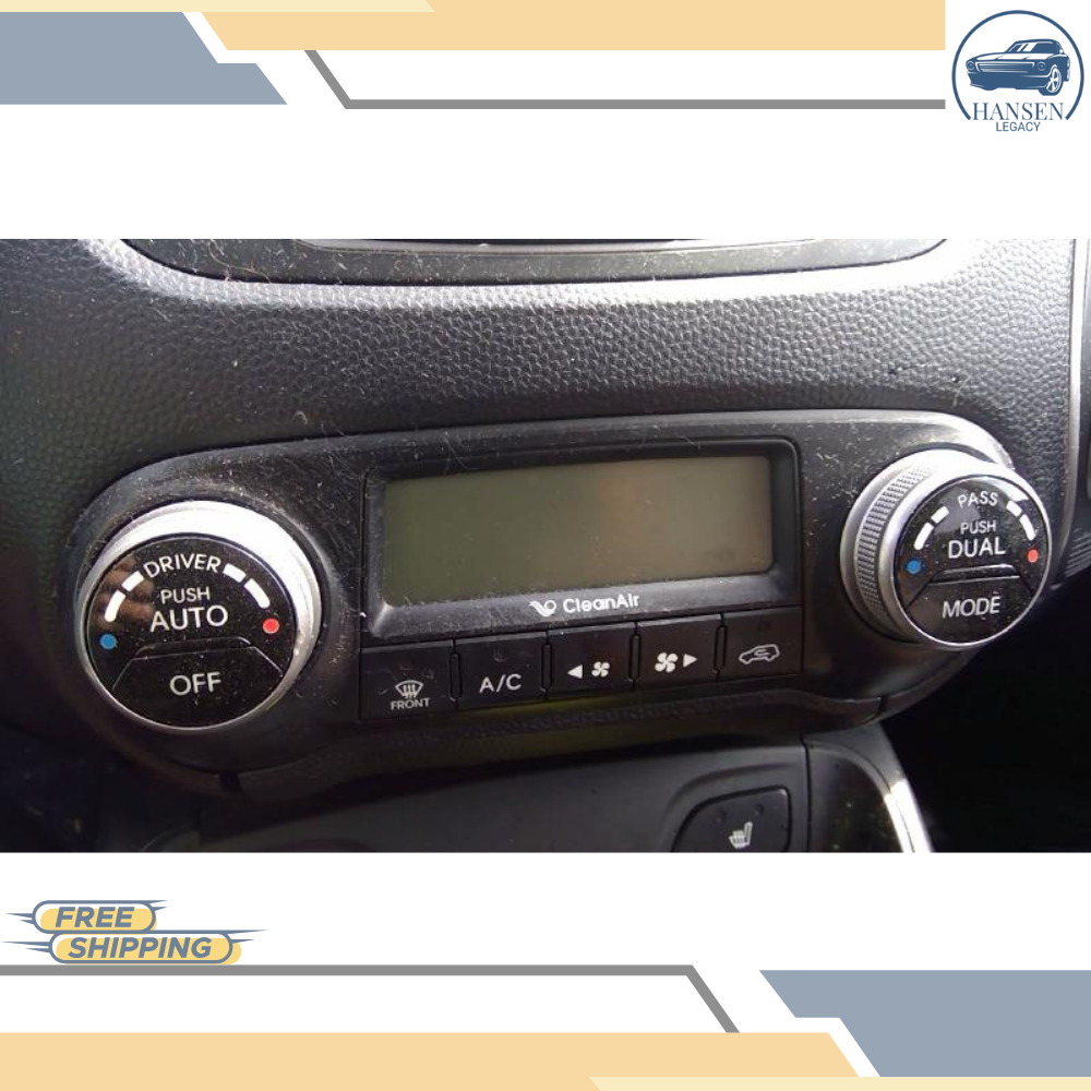 2010–2013 Hyundai Tucson A/C AC Temperature Control Unit Automatic 10 11 12 13 — view 1