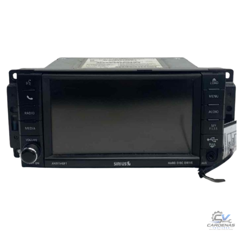 2012 Jeep Liberty AM FM CD AUX DVD Navigation Radio RHB W SATELLITE OEM 12 — view 1