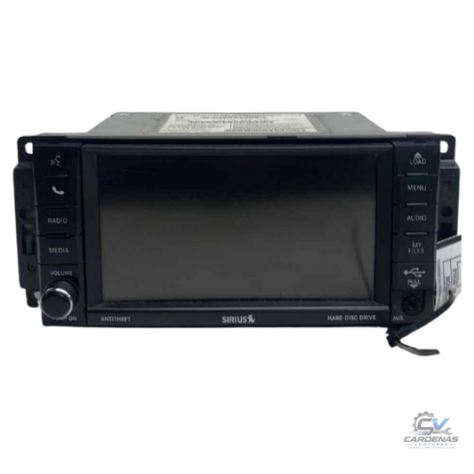 2012 Jeep Liberty AM FM CD AUX DVD Navigation Radio RHB W SATELLITE OEM 12 — view 1
