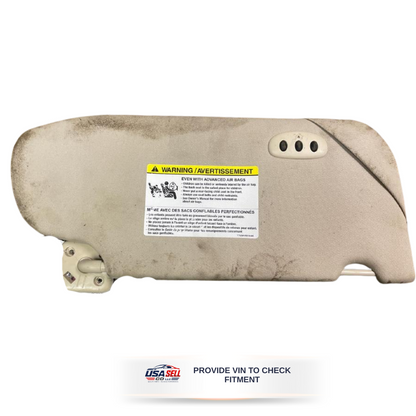 2013–2019 Ford Taurus LH Driver Sunvisor Sun Visor with Homelink OEM — view 1