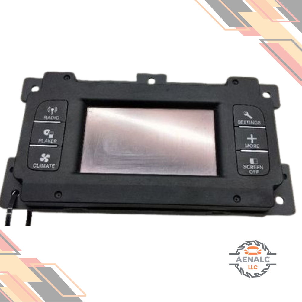 2011–2020 Dodge Journey Radio Climate Information 4.3 Display Screen OEM — view 1