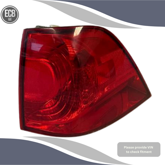 2009–2014 Volkswagen Routan Tail Light Passenger Right Side OEM — view 1