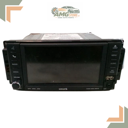 2011 Dodge Truck Ram 1500 AM FM Radio Receiver with Navigation with Display Screen OEM — view 2