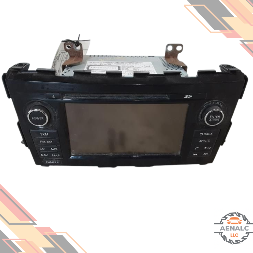 2015 Nissan Altima AM FM CD Player Radio Receiver with Navigation & Display OEM — view 1