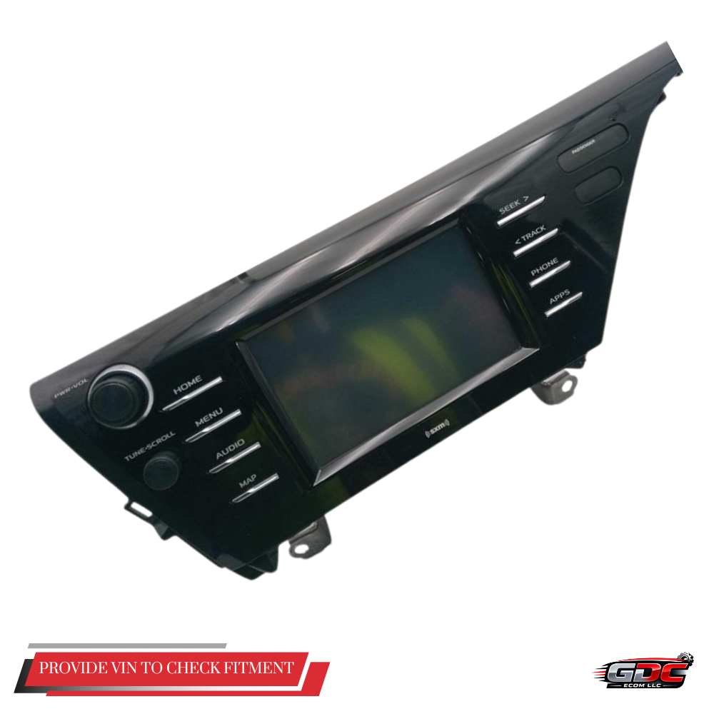 2020 Toyota Camry Radio Receiver Navigation Display Screen OEM 86140-06D20 — view 1