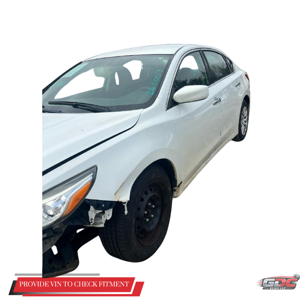 2013–2018 Nissan Altima Sedan Left Driver White Side View Door Mirror — view 2