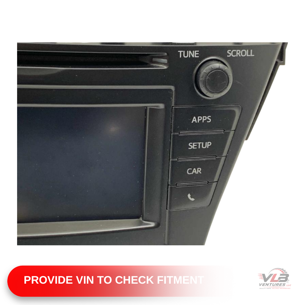 2012–2014 Toyota PRIUS Touch Screen Stereo AM FM XM HD Radio CD Player 57011 OEM — view 2