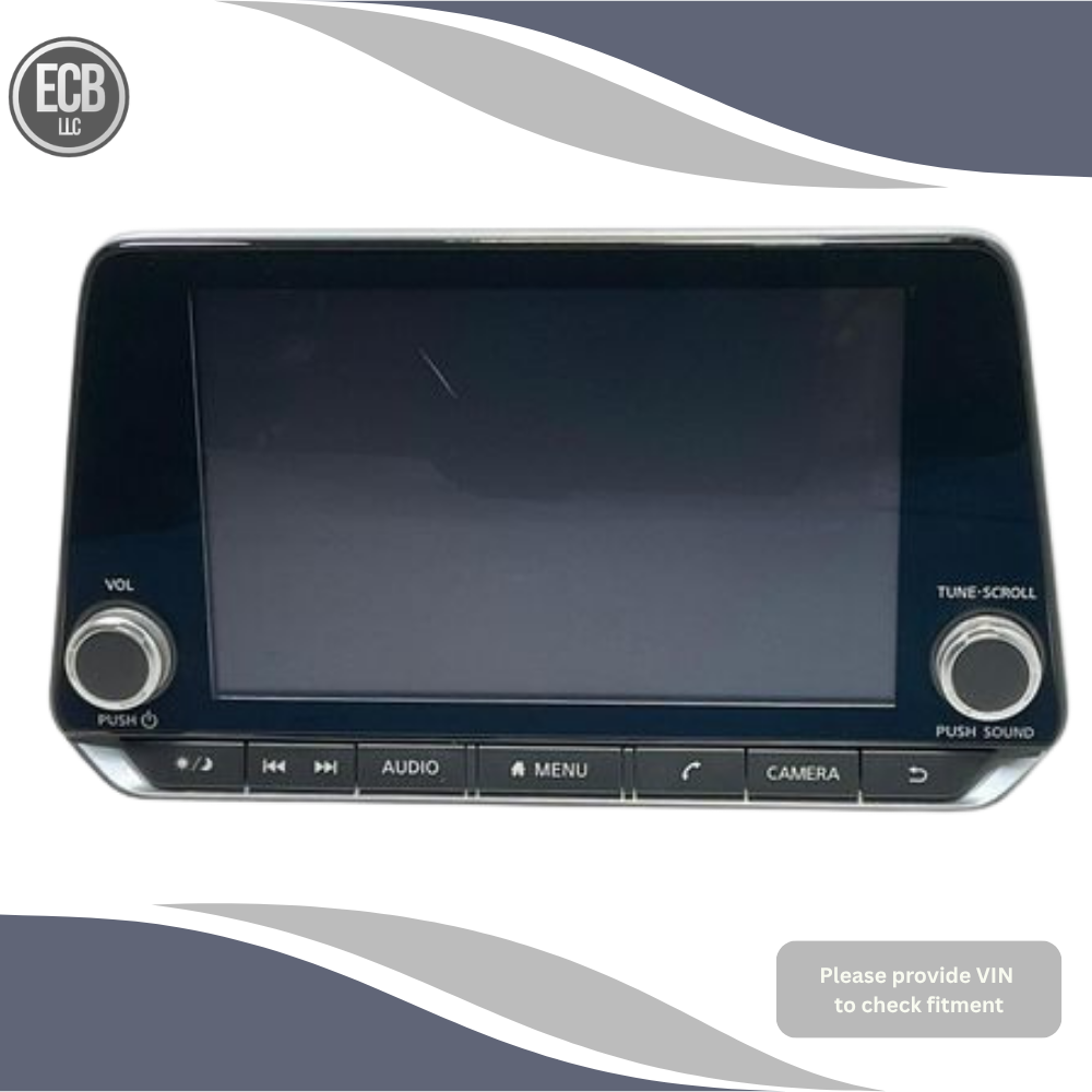 2019–2022 Nissan Altima Radio Receiver Display Screen without Navigation OEM — view 1