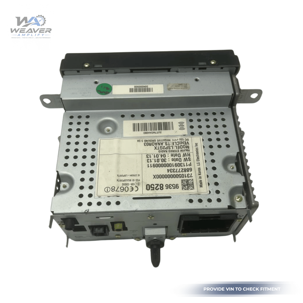 2014 Chevrolet Sonic AM FM MP3 Radio Receiver with Display OEM — view 4