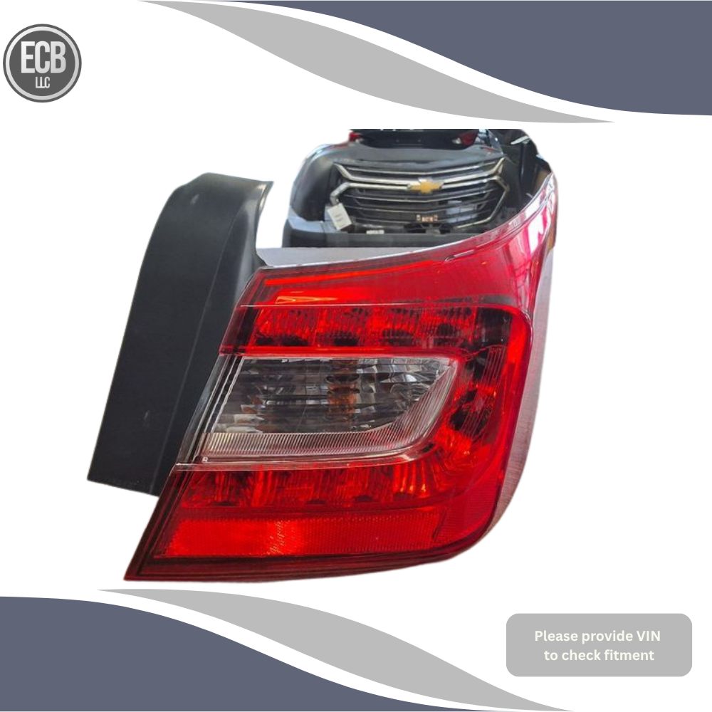 2015–2019 Subaru Legacy Sedan RH Passenger Tail Light Quarter Panel Mounted OEM — view 2