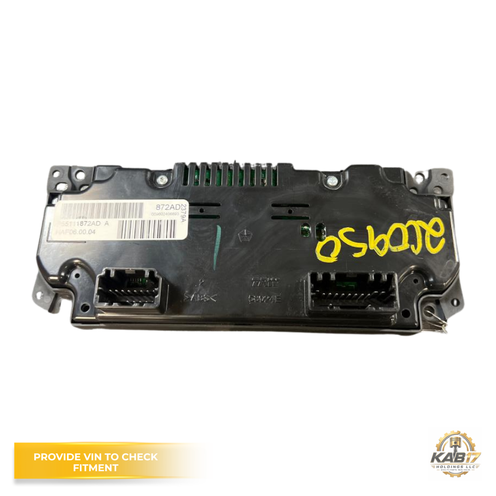 2008–2010 Chrysler 300 Climate AC Heater Temperature Control OEM — view 3