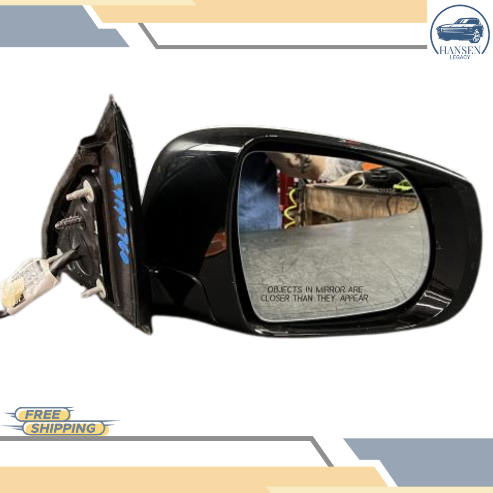 2017–2020 Infiniti QX60 Right Passenger Side Door Mirror Assembly White OEM — view 2