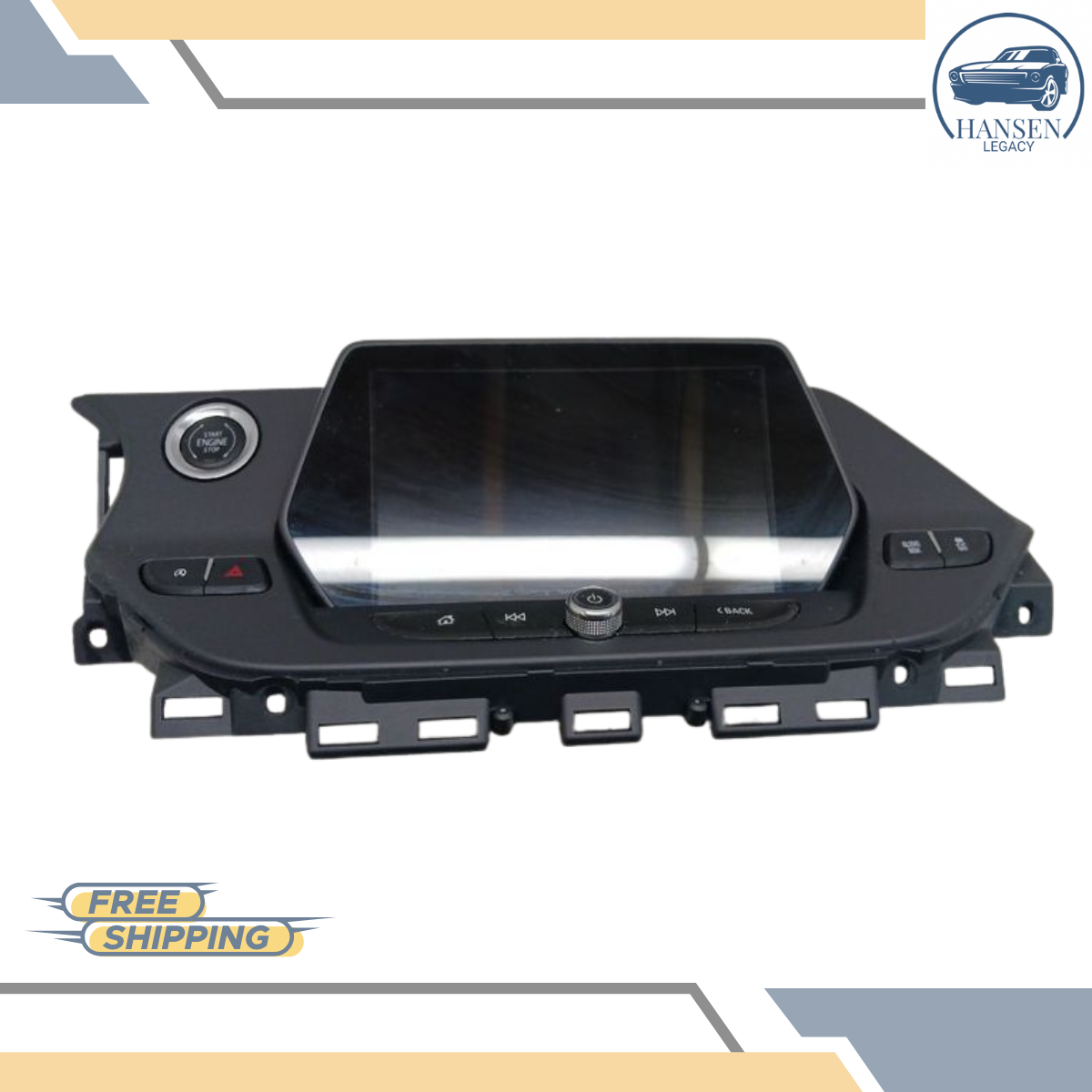 2020–2022 Chevrolet Blazer Dash Information Display Screen Control Panel Option IOR — view 3
