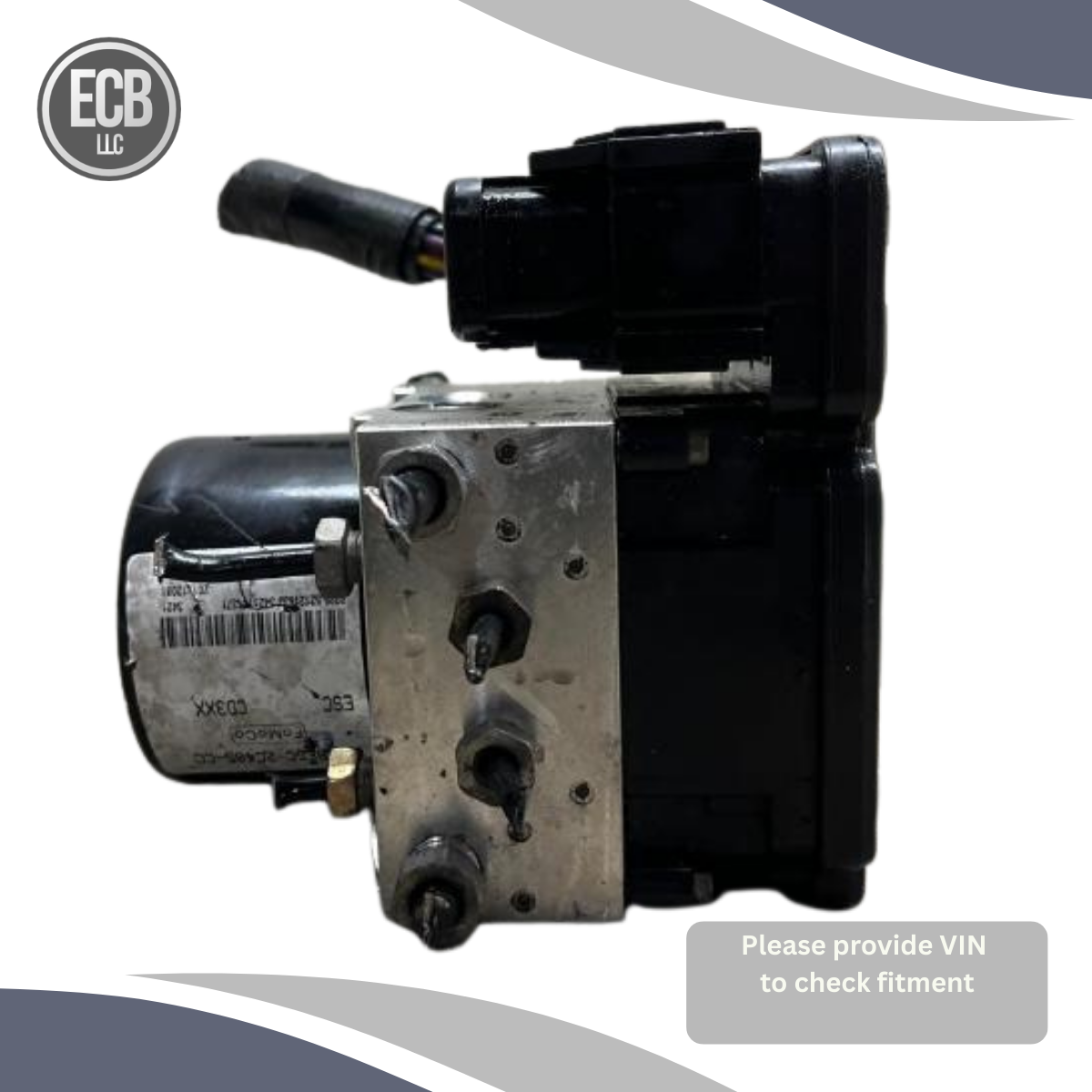 2010–2012 Ford Fusion Mercury Milan ABS FWD Brake Pump Assembly OEM — view 3