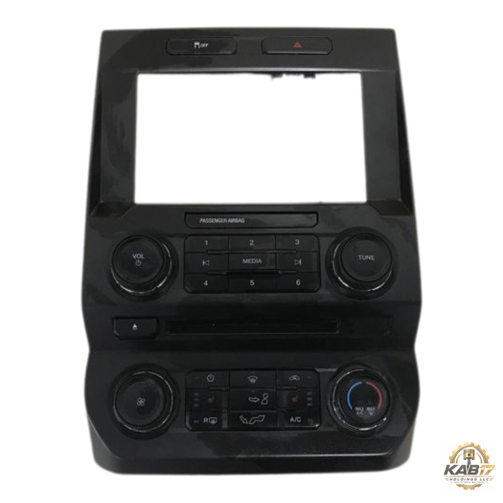 2019–2020 Ford F150 Radio Control Panel AC Heater Controls ID KL3T-18E243-CD<wbr/>C — view 1