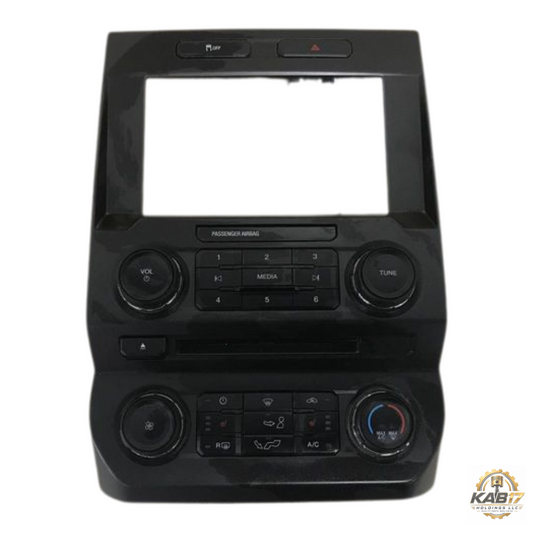 2019–2020 Ford F150 Radio Control Panel AC Heater Controls ID KL3T-18E243-CD<wbr/>C — view 1