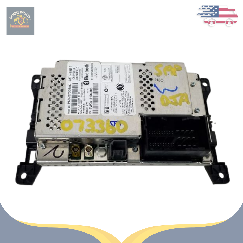 2016–2017 Chrysler 200 AM FM Satellite Ready Radio with 5 INCH Display OEM 16 17 — view 2