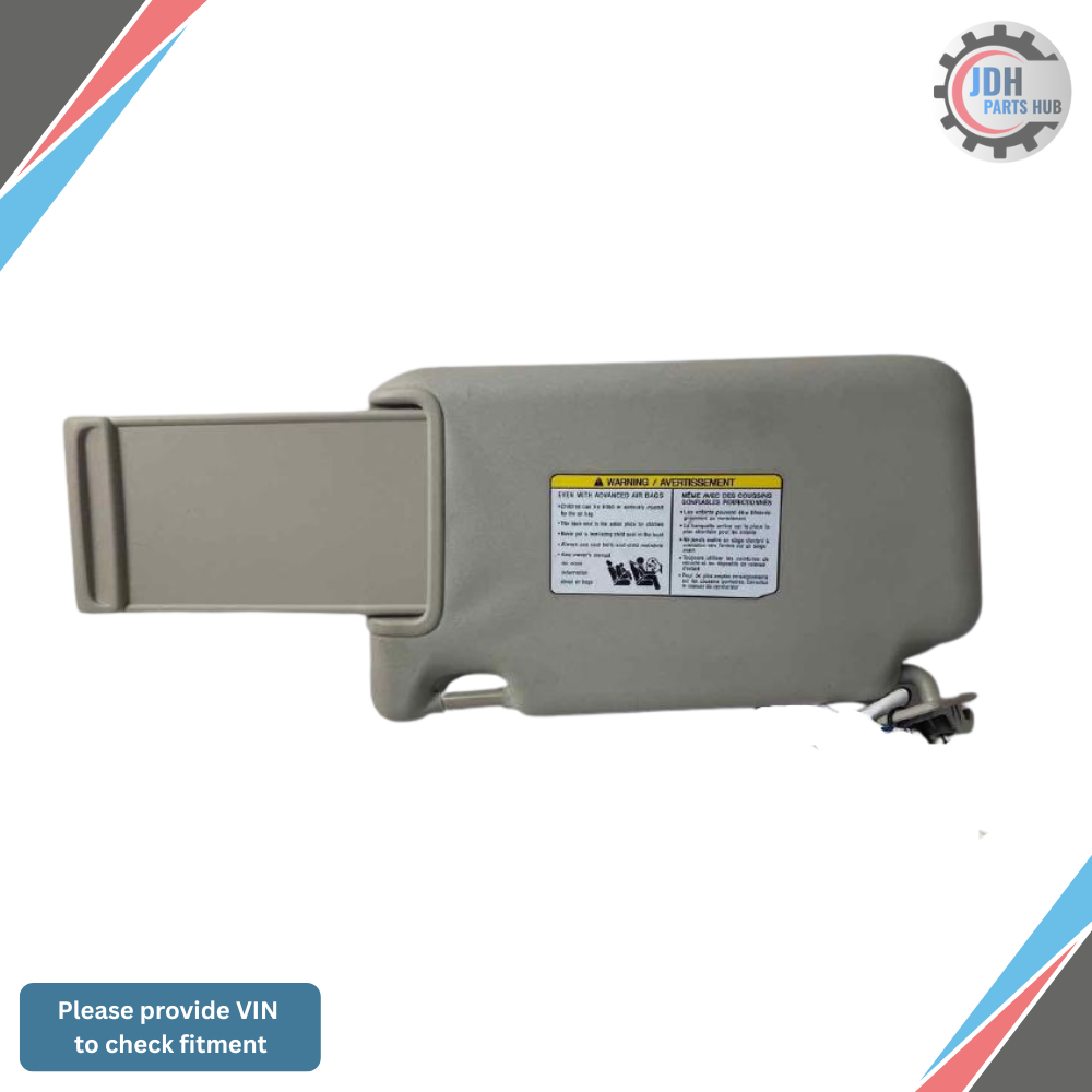 2018–2024 Nissan Kicks Passenger RH Sun Visor OEM — view 4