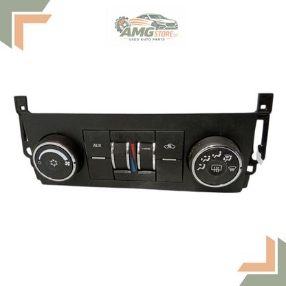 2007–2009 Chevrolet Tahoe A/C AC Heater Temperature Controls 07 08 09 — view 5