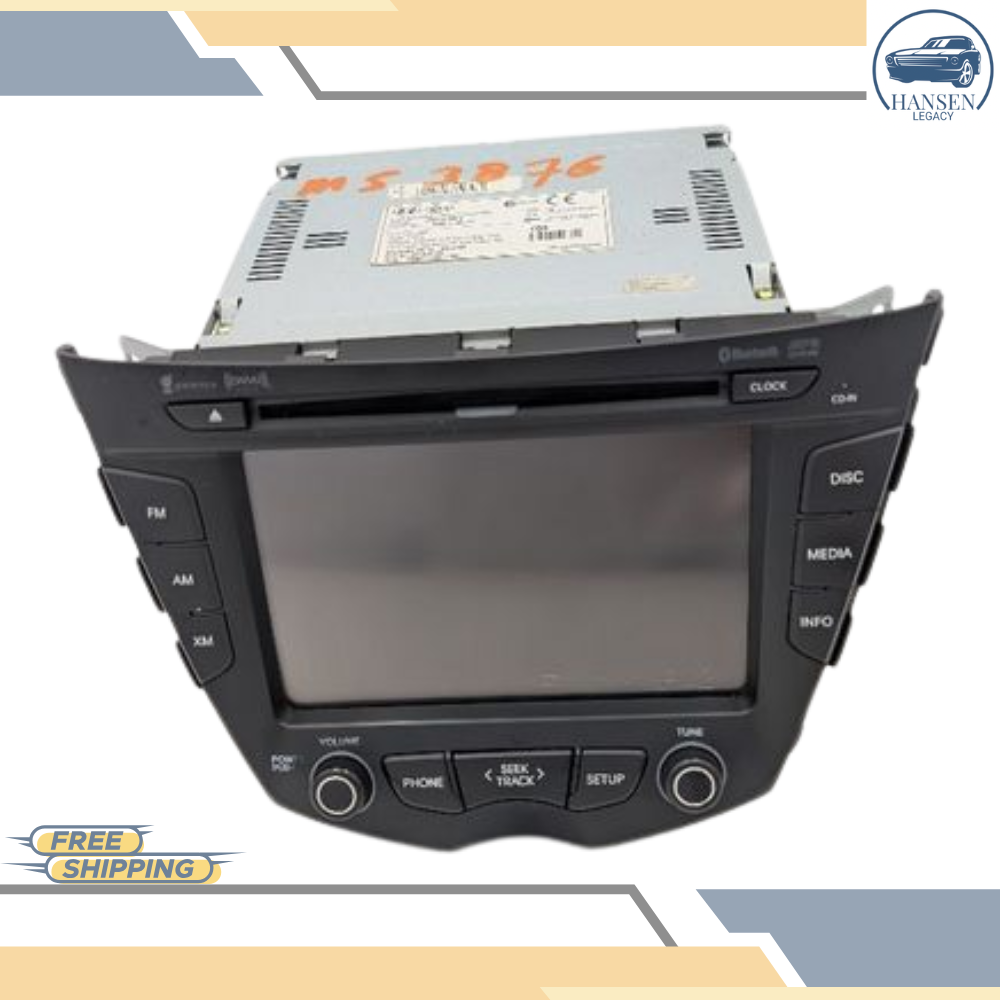 2012–2015 Hyundai Veloster Radio Display Receiver Satellite CD OEM — view 1