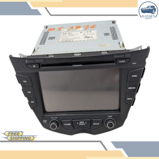 2012–2015 Hyundai Veloster Radio Display Receiver Satellite CD OEM — view 1