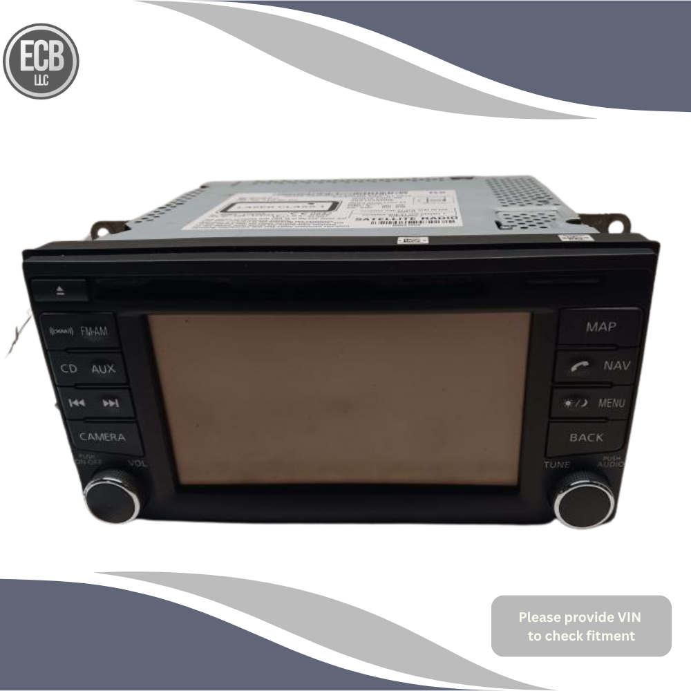 2013 Nissan Sentra Satellite Navigation Display Radio Receiver CD Player OEM 13 — view 1