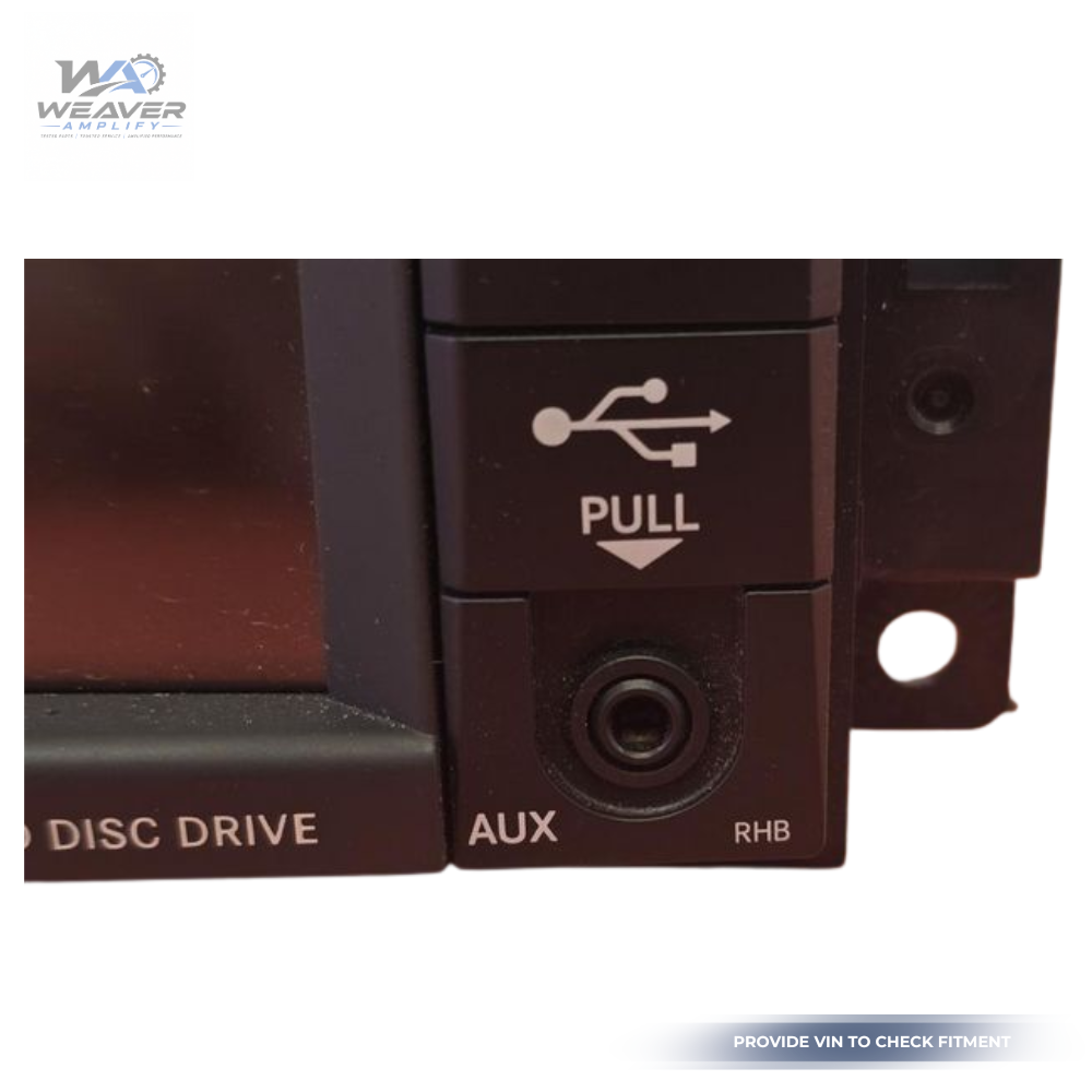 2011 Dodge Truck Ram 1500 AM FM Radio Receiver with Navigation with Display Screen OEM — view 2