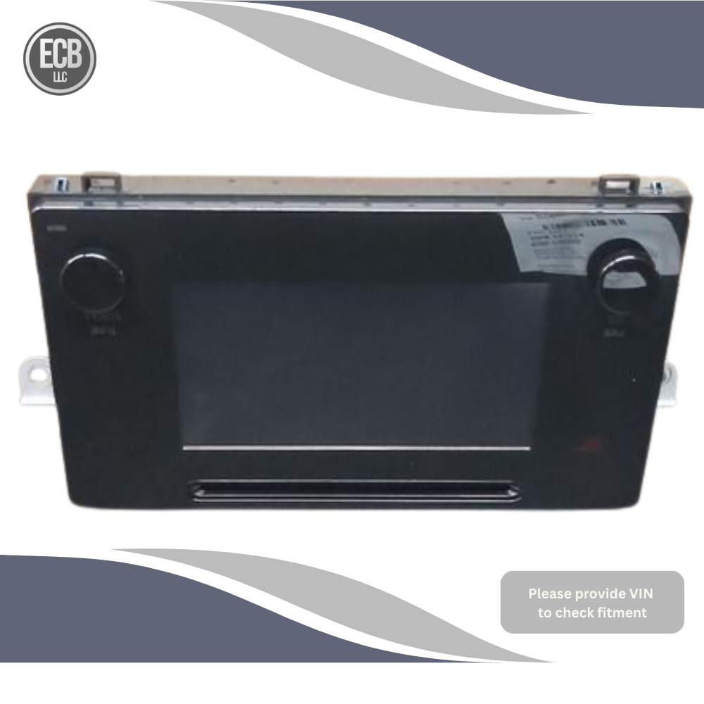 2017–2019 Toyota Corolla Radio Display & Receiver OEM — view 1