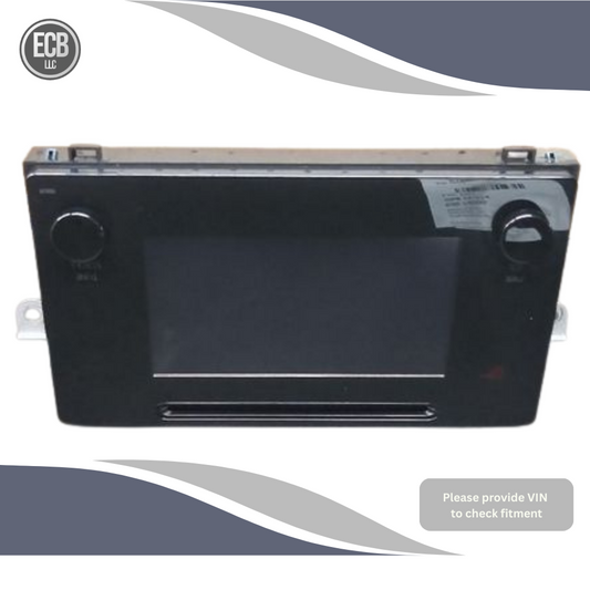 2017–2019 Toyota Corolla Radio Display & Receiver OEM — view 1