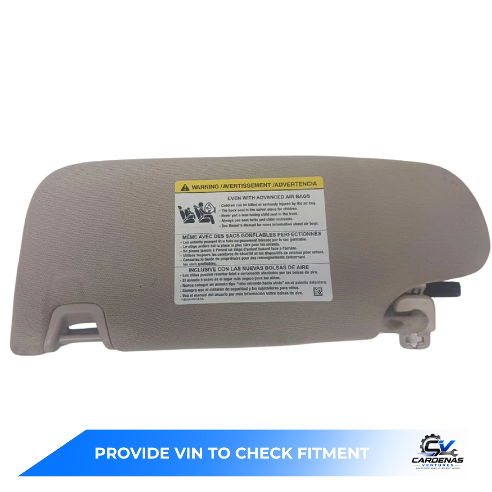 2018–2020 Lincoln MKZ Passenger RH Sun Visor OEM — view 3