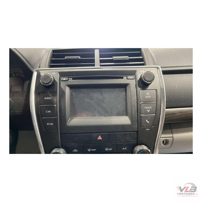 2015 Toyota Camry Radio Touch Screen Display Receiver 100366 OEM — view 2