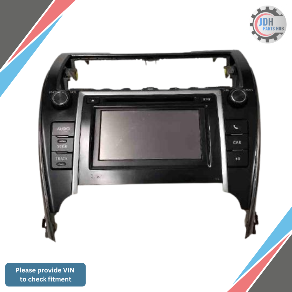 2012–2013 Toyota Camry Radio Display Receiver AM FM CD OEM — view 1